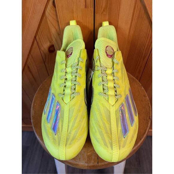Adidas Adizero Big Mood Cleats Solar Yellow 2022 Football GX7900 Size 13.5 nwt main image 8